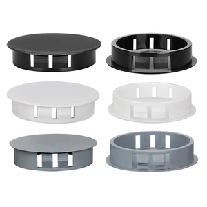 Versatile Round Nylon Pipe Caps, End Plugs, & Insert Bungs 5-100mm Various Sizes - Picture 1 of 145