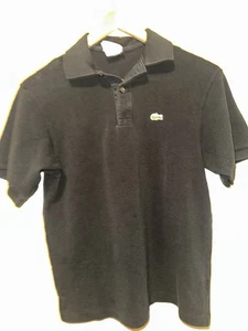 Polo juvenil Lacoste talla 16 negro - Imagen 1 de 11
