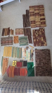 Sweet Vintage Lincoln Log Collection HUGE Lot Old  Signs 560pc 12+Lbs Clean 1978 - Picture 1 of 17