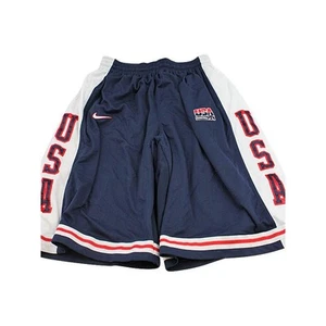 (RARE) Nike Team USA Blue Olympic Basketball Shorts (Size M) Medium - Picture 1 of 1