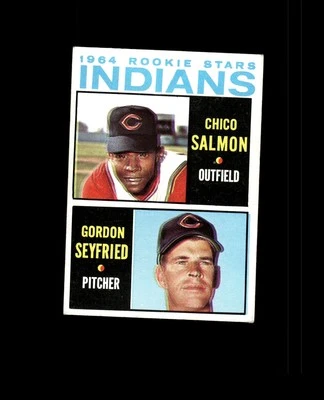 1964 Topps 499 Rookie Stars Chico Salmon/Gordon Seyfried RC VG-EX #D1,453569 - Image 1 of 2