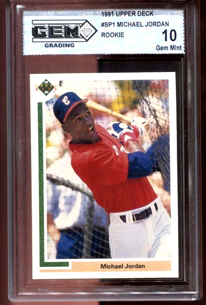 Michael Jordan 1991 Season Baseball Sports Trading Cards