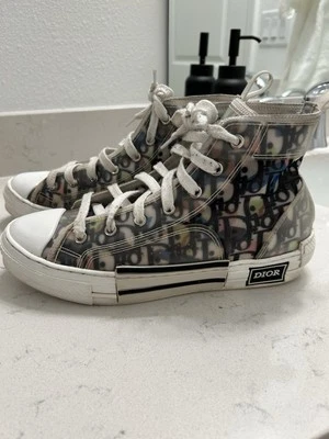  Dior B23 High 'Dior Oblique - Alex Foxton Print' - Image 1 of 4