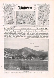 Strumica - Macedonia - 1915 - Copertina decorativa storica ~21x31cm - Foto 1 di 1