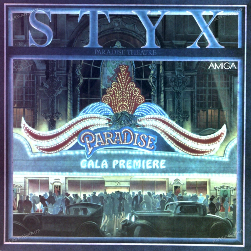 Styx - Paradise Theatre LP AMIGA (VG) .* - Image 1 of 1