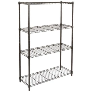 AMAZON Basics 4-Shelf Adjustable Steel Wire Rack Storage Shelving Organizer - Picture 1 of 5