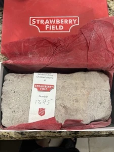 Beatles John Lennon Strawberry Field Salvation Army Brick Liverpool - Picture 1 of 2