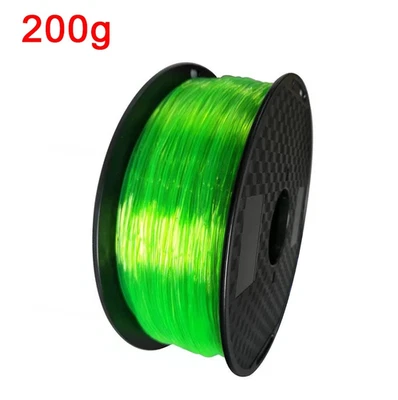 1 pieza Filamento de impresora 3D TPU 1,75 mm 200 g rollo de impresión flexible sin obstrucciones - NUEVO Foto 1 de 4