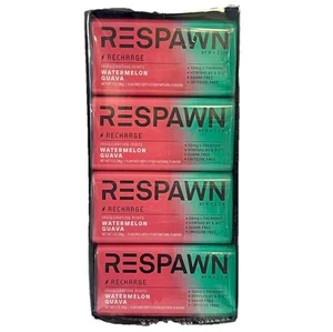 Respawn Watermelon Guava Energizing Mints Recharge Pack of 8 Tins Ex. 10 Jan 26 - Picture 1 of 2