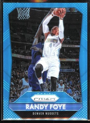 Randy Foye 2015-16 Panini Prizm Light Blue Prizms #133 SN Denver Nuggets #/199 - Image 1 of 2