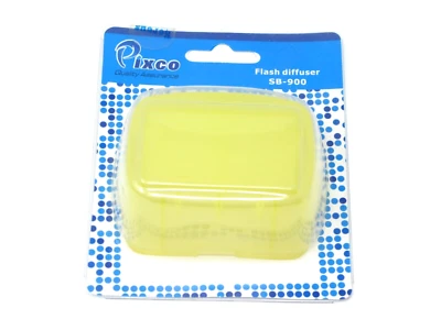 Pixco Yellow Flash Diffuser for Nikon SB-900 Flash - Image 1 of 2