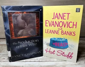 Lot 2 LARGE PRINT Hardcover - "Seduction and Suspense" Bundle / Romance Contemp. - Picture 1 of 12