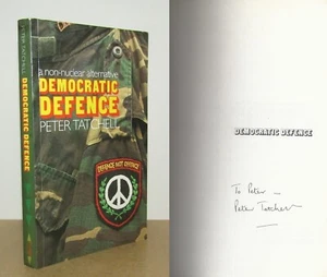 Peter Tatchell - Democratic Defence - Signed - 1st/1st (1985 PB First Edition) - Picture 1 of 4