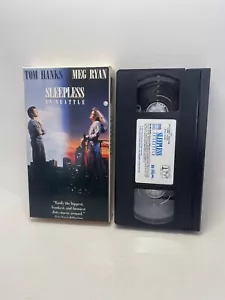 Sleepless In Seattle (VHS, 1993) Tom Hanks, Meg Ryan - Picture 1 of 4