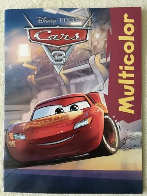 Walt Disney/PIXAR - Cars 3 Ausmalheft mit 25 Bildern