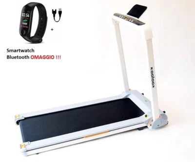 TAPIS ROULANT ELETTRICO SMARTWATCH OMAGGIO AREA DI CORSA 121 X 41  KOOLOOK !!! - Immagine 1 di 4
