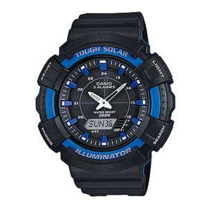 Orologio CASIO mod. TOUCH SOLAR mod. AD-S800WH-2A2VDF Uomo gomma nero e blu - Imagen 1 de 1