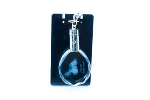 American Cocker Spaniel, Dog Crystal Round Keyring, Quality, Crystal Animals CA - Picture 1 of 6