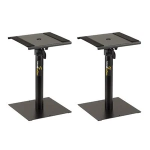 Adjustable Studio Monitor Speaker Stands Recording DJ Home Studio Table (Pair) - Picture 1 of 2