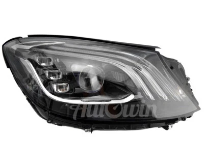 MERCEDES BENZ S 级 W222 面部全 LED 头灯右侧 正品 全新 — 第 1/4 张图片