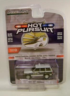 1995 '95 JEEP CHEROKEE NORTH CAROLINA POLICE HOT PURSUIT 43GREENLIGHT 2022 - Image 1 of 2