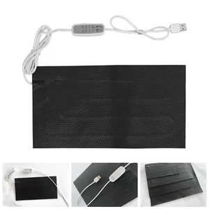 Temperature Regulating Heating Pad 4 Gear USB Waterproof Electric Cloth Heater - Picture 1 of 15