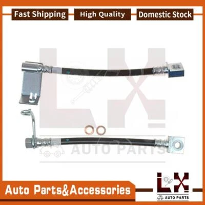 2 mangueiras hidráulicas de freio traseiro Raybestos compatíveis com Ford F-250 Super Duty 2005 2006 2007 - Imagem 1 de 4