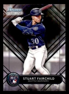 2022 Bowman Sterling Rookies #BSR40 Stuart Fairchild Mariners Rookie - Picture 1 of 2