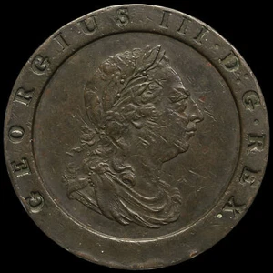 1797 George III Cartwheel Twopence - Picture 1 of 2