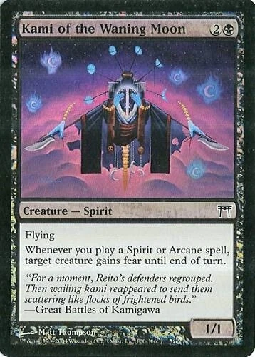MTG - COK - Kami of the Waning Moon - 2X - Foil - NM - Image 1 of 1
