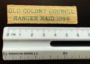 ALTER KOLONIERAT ... 1944 Ranger Raid Uniform Streifen - Bild 1 von 1