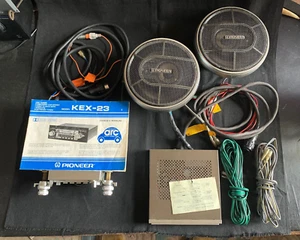 1980s Pioneer Kex-23 & Gm4 Stereo Amp & 2 TS 168 3way Speakers - Picture 1 of 9