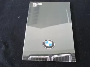BMW Serie 5 E28 1984 suizo alemán folleto detallado 518 520i 528i catálogo de ventas - Imagen 1 de 8