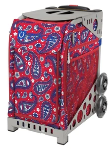 Zuca Sport Bag - Paisley in Red - Picture 1 of 24