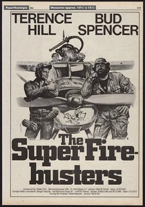 THE SUPER FIRE-BUSTERS__Original 1981 Trade AD/ poster__Bud Spencer_Terence Hill - Picture 1 of 1