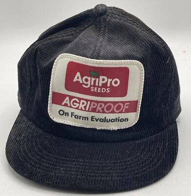 De Colección AgriPro Seeds Granja Evaluación Snapback Sombrero Pana Espuma Foto 1 de 4