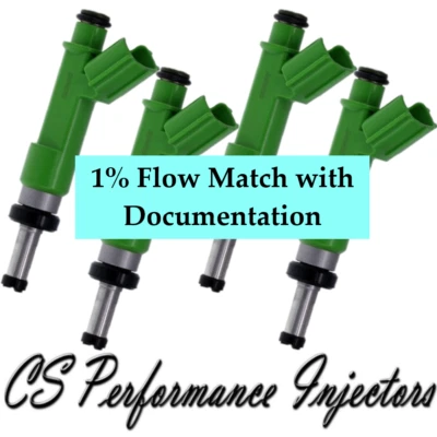 1% Flow Match Denso Fuel Injectors 23250-36010 for 09-19 Toyota Lexus 2.5 2.7 I4 - Image 1 of 4