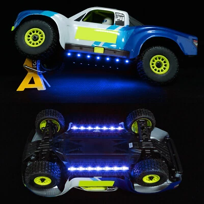 FLYXM RC Chassis Lights Underglow for ARRMA Granite Typhon GROM Mojave Mega 380 - Image 1 of 4