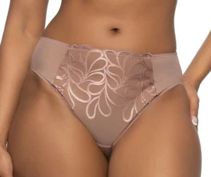 Schmeichelhaftes Höschen All-Day Comfort Felina Lotus XL hellbraun hochgeschnitten Slip 625088 - Bild 1 von 3