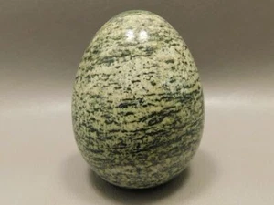 Serpentine Stone Egg 2 inch Green Gemstone South Africa Rock #O1 - Picture 1 of 6
