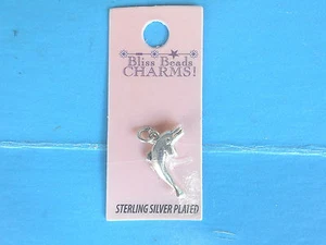 BLISS BEADS CHARMS ARGENTO STERLING PLACCATO BRACCIALE DELFINO #31027 - Foto 1 di 2