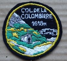 RARE Coldela Colombriere 1618m Ski Patch France