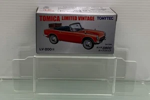 TOMICA LIMITED VINTAGE LV-200a 1/64 HONDA S800 OPEN TOP Red Car - Picture 1 of 3