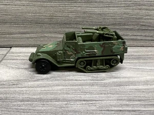 1974 Hot Wheels Half-Track Gun Bucket Tank Gunner #9374 Military Army Vintage - Picture 1 of 3