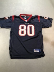 Houston Texans Kids Youth XL NFL Jersey Andre Johnson #80 HOF Reebok Football - Picture 1 of 6