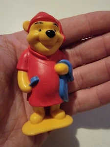 Night Bed Time Pajamas Winnie the Pooh Bear 3" PVC Action Figure Disney - Picture 1 of 5