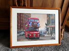 Original Bus Watercolour Painting Of London Transport Rm1 By Mike Jeffries
