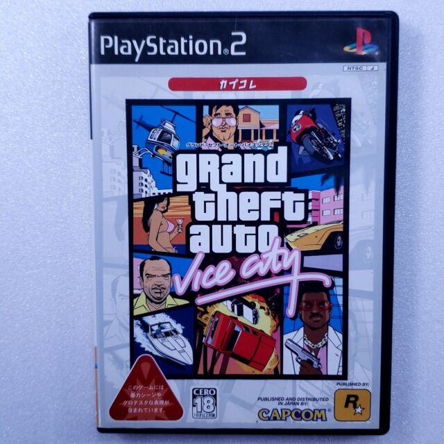 GRAND THEFT AUTO VICE CITY GTA PS2 S CX SEMINOVO - Troco Jogo Sudoeste