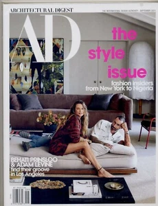 ARCHITECTURAL DIGEST (AD) SEPT 2021 The Style Issue, Behati Prinsloo Adam Levine - Picture 1 of 1