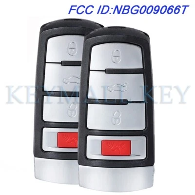 2 NBG009066T Remote Key Fob for Volkswagen Passat 2006-2013 CC 2007-2014 315MHz Foto 1 de 3